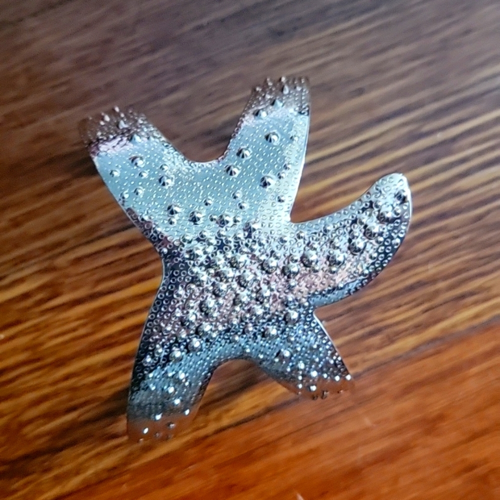 Starfish cuff bracelet